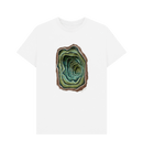 White Printed T-shirt Front