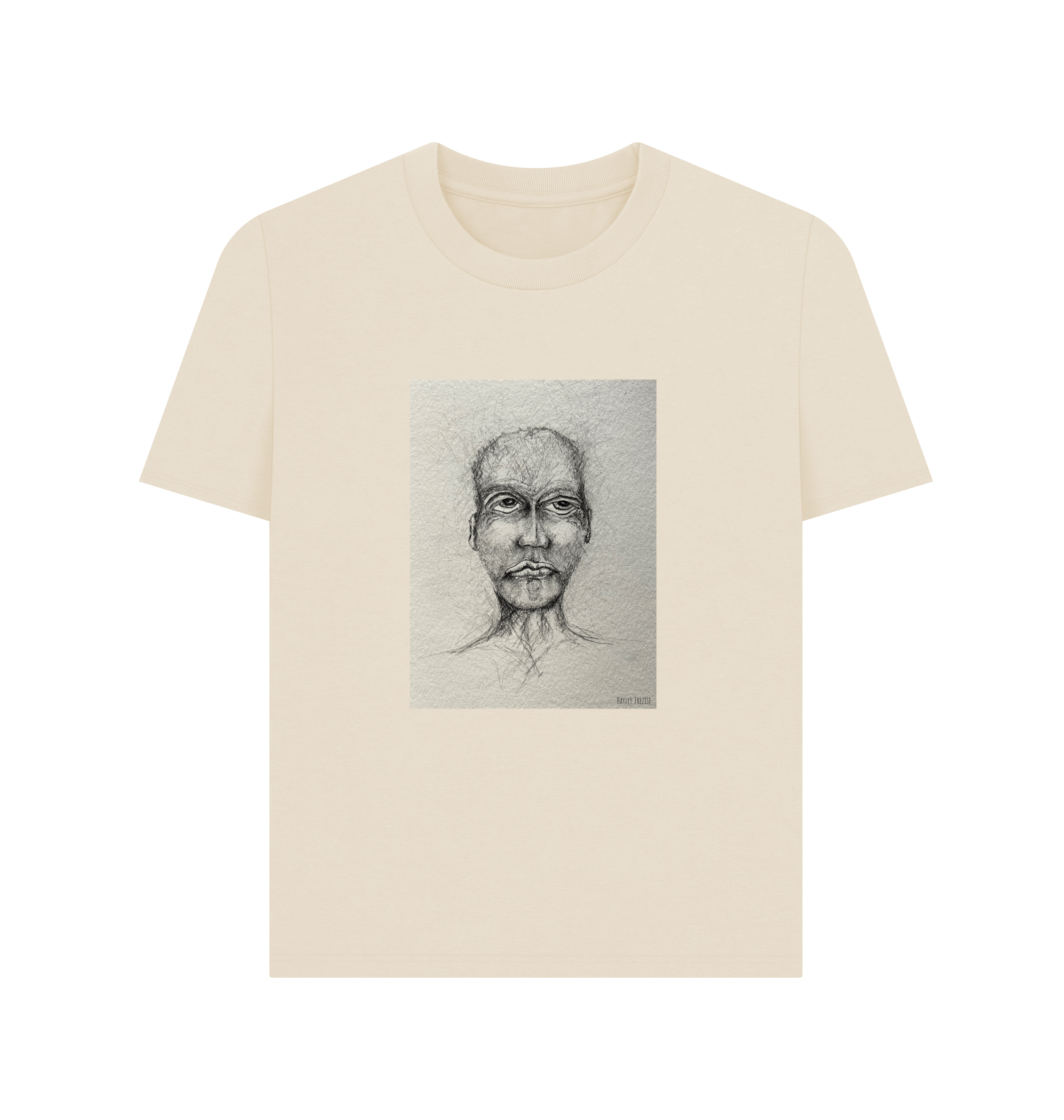 Oat Printed T-shirt Front