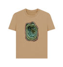 Sand Printed T-shirt Front