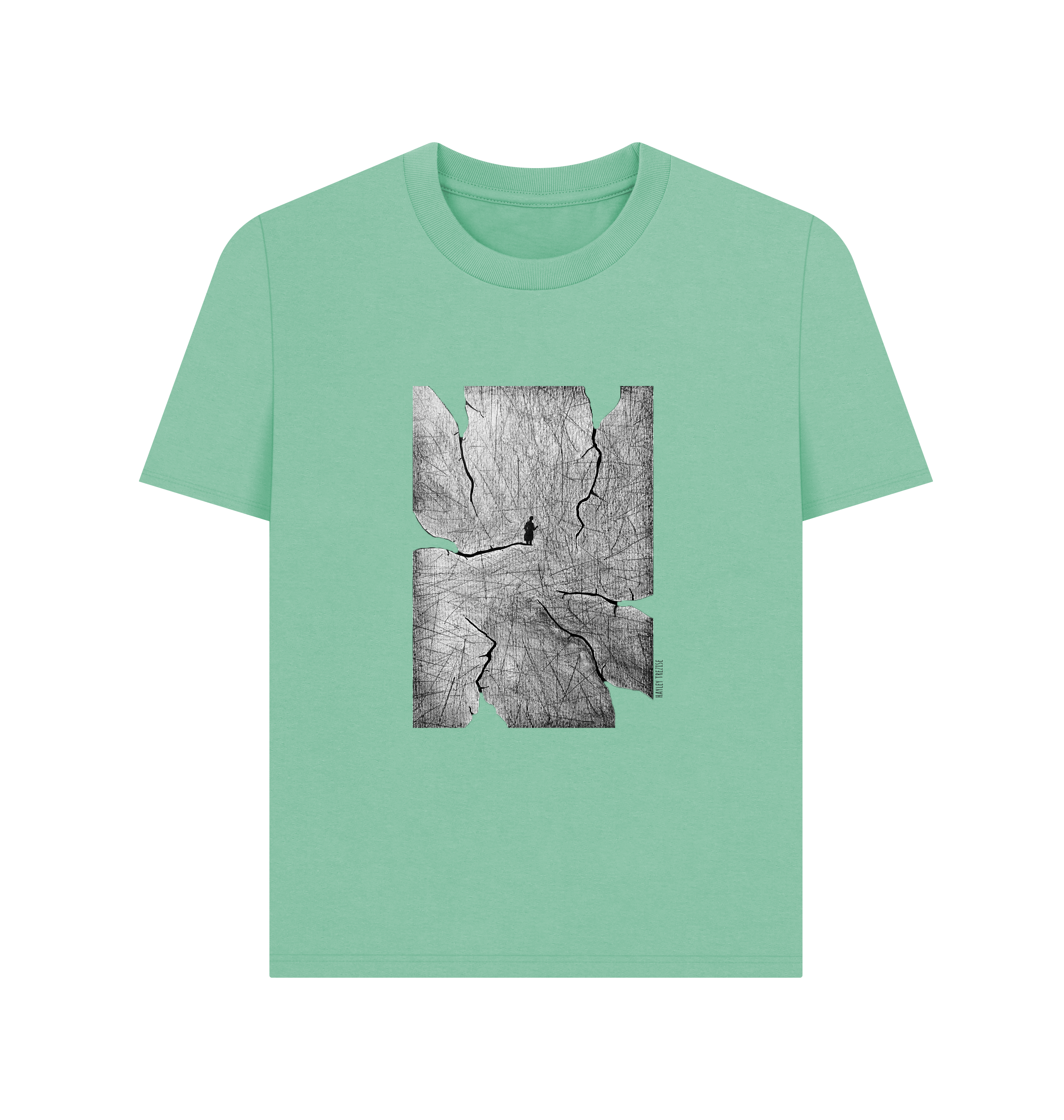 Peppermint Printed T-shirt Front