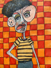 Got something to say - A6 painting