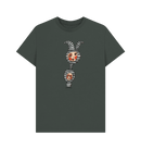 Dark Grey Printed T-shirt Front
