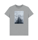 Athletic Grey Printed T-shirt Front