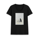 Black Printed T-shirt Front