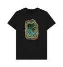 Black Printed T-shirt Front