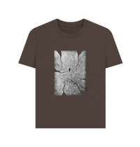 Chocolate Printed T-shirt Front