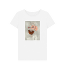 White Printed T-shirt Front