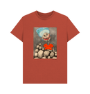 Rust Printed T-shirt Front