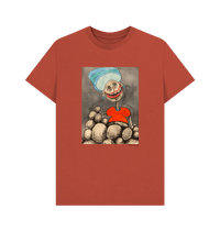 Rust Printed T-shirt Front