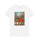 White Printed T-shirt Front