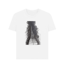 White Printed T-shirt Front