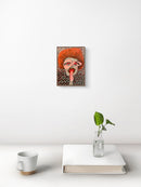 Will you be my valentine -A6 painting