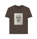 Chocolate Printed T-shirt Front