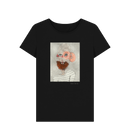 Black Printed T-shirt Front
