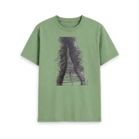 Sage Printed T-shirt Front
