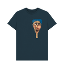 Denim Blue Printed T-shirt Front