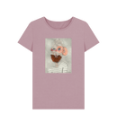 Mauve Printed T-shirt Front