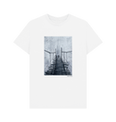 White Printed T-shirt Front