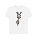 White Printed T-shirt Front