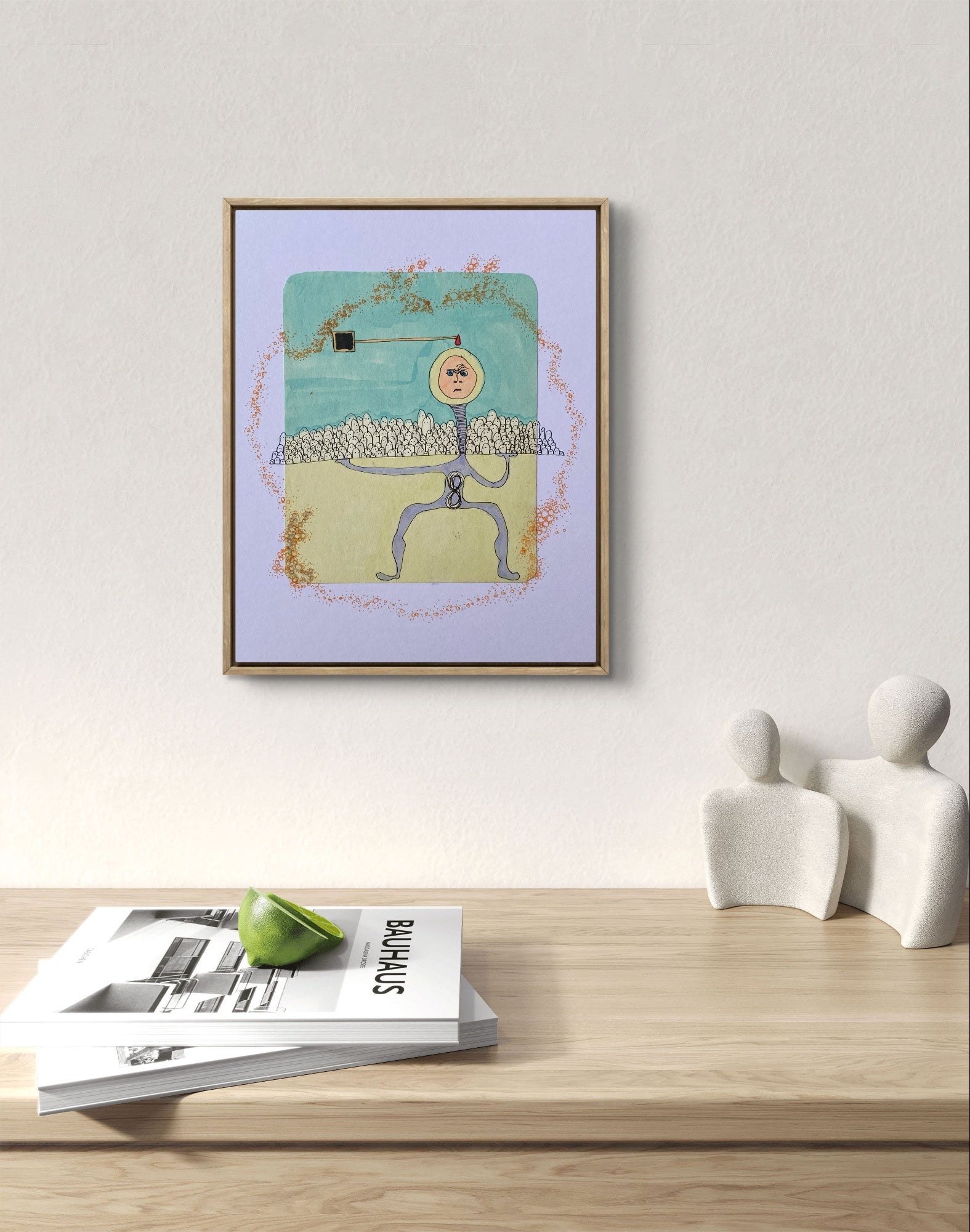 A voice through the keyhole