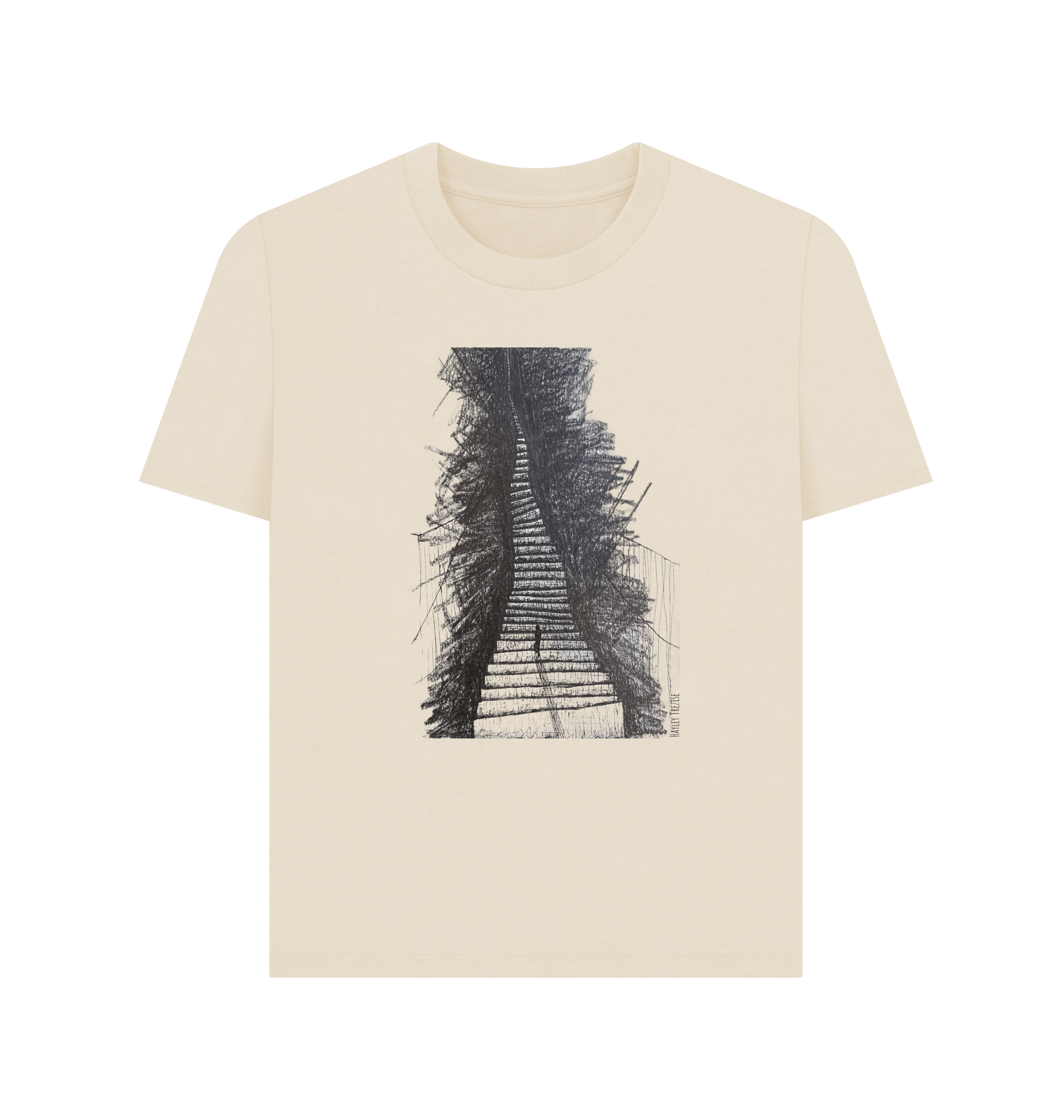Oat Printed T-shirt Front