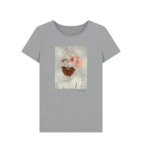 Athletic Grey Printed T-shirt Front