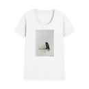 White Printed T-shirt Front