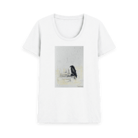 White Printed T-shirt Front