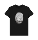 Black Printed T-shirt Front