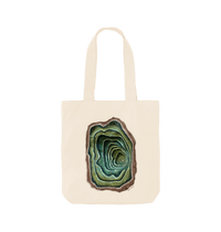 Natural Printed Bag Front