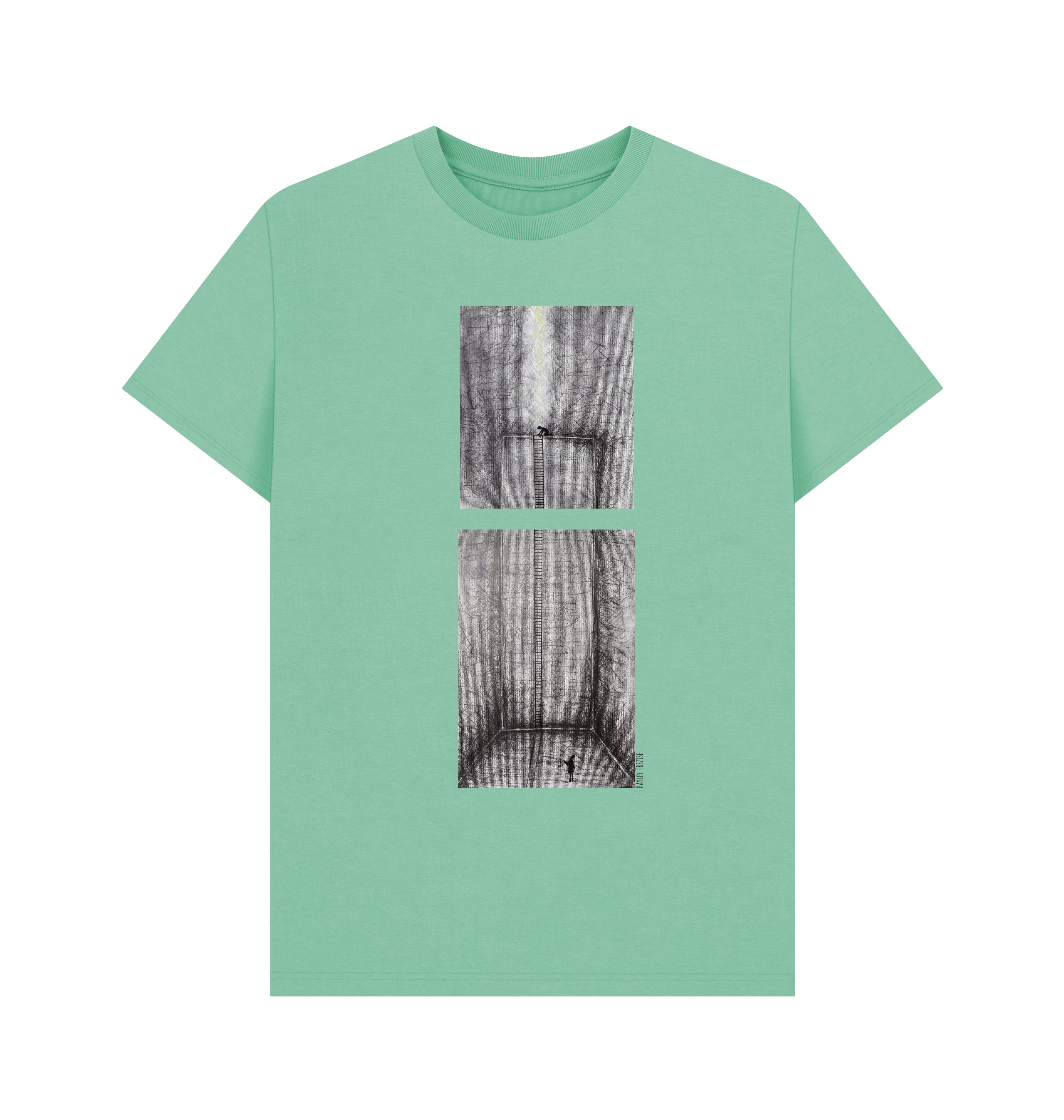 Peppermint Printed T-shirt Front