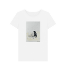 White Printed T-shirt Front
