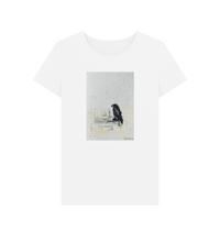 White Printed T-shirt Front