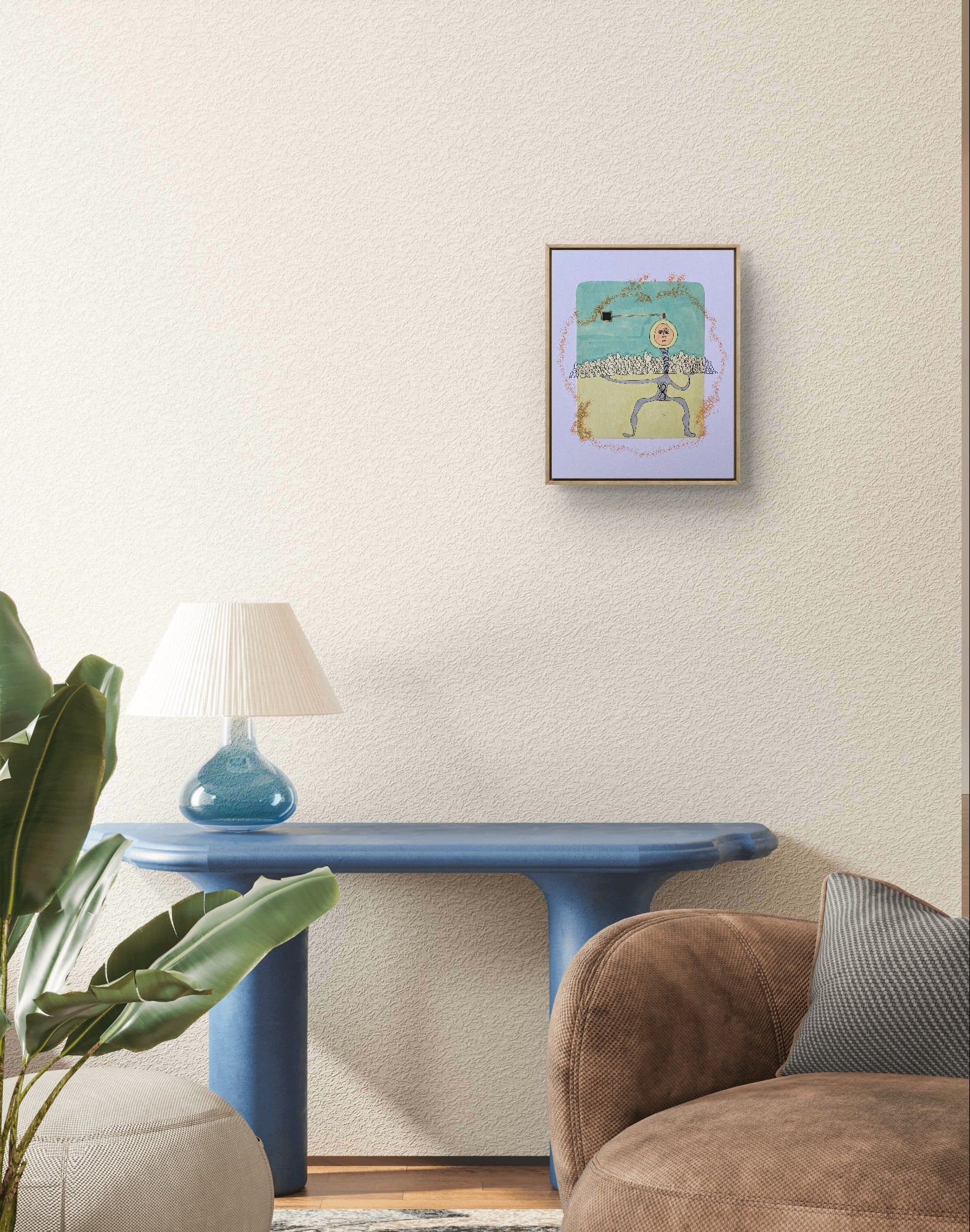 A voice through the keyhole