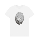 White Printed T-shirt Front