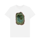 White Printed T-shirt Front
