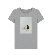 Athletic Grey Printed T-shirt Front