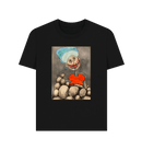 Black Printed T-shirt Front
