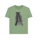 Sage Printed T-shirt Front