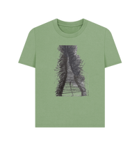 Sage Printed T-shirt Front