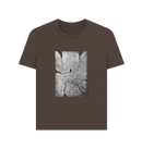 Chocolate Printed T-shirt Front