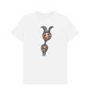White Printed T-shirt Front