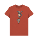 Rust Printed T-shirt Front