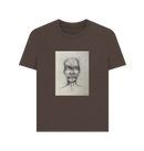 Chocolate Printed T-shirt Front