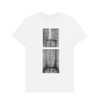 White Printed T-shirt Front