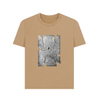 Sand Printed T-shirt Front