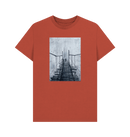 Rust Printed T-shirt Front