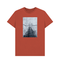 Rust Printed T-shirt Front