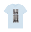 Sky Blue Printed T-shirt Front
