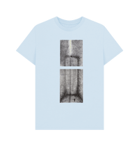 Sky Blue Printed T-shirt Front